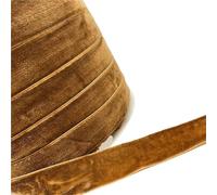 Set de cintas para manualidades, Ruban de velours polyester simple face multicolore 6-38 mm x 3-5 yards(Saddlebrown,6mm x 5yards)