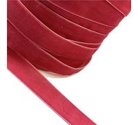 Set de cintas para manualidades, Ruban de velours polyester simple face multicolore 6-38 mm x 3-5 yards(Orangered,20mm x 5yards)