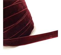 Set de cintas para manualidades, Ruban de velours polyester simple face multicolore 6-38 mm x 3-5 yards(Indigo,20mm x 5yards)