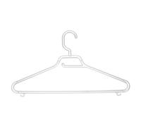 Set De Cintres Tontarelli 9090078112 MAXI Avec Support De Ceinture Blanc