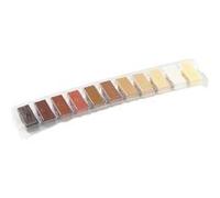 AGT Kit de cires pour réparateur parquet et bois WRS-11.plh - 11 bâtonnets couleurs différentes