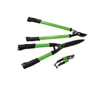 Brüder Mannesmann Ensemble de cisailles de jardin 3 pcs
