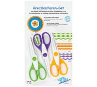 Set de ciseaux cranteurs, set de 3, assorti