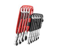 Set De Clés À Molette Combinaison Facom Metric Flexi 10 Pièces 467BF.JP10PB