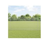 Set de clôture de jardin Ensemble de 2 Acier galvanisé 3336339