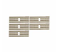 Set de clôtures type bois -N-1/160-KIBRI 37225