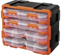 Set de coffrets de rangement séparations variables Alutec 66003 (L x l x H) 38 x 18 x 32 mm 6 parties
