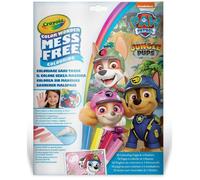 Crayola Peinture enfant Color Wonder Pat'Patrouille Jungle Pups – 4 feutres anti-taches, 18 pages