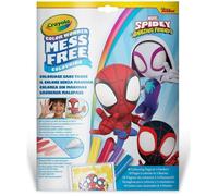 Crayola - Set de coloriage Color Wonder Spidey - 18 pages + 4 feutres anti-tache - Dès 3 ans