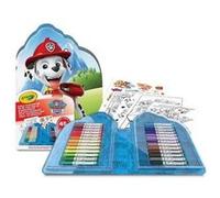 Set de coloriage et stickers Crayola Pat'Patrouille - 45 pièces - mini marqueurs - compact