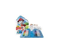 Set de coloriage et stickers Pat'Patrouille - 45 pièces - mini marqueurs - compact