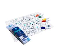 Set de coloriage réutilisable en silicone - Château (3 ans et +) | SuperPetit