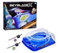 Set de combat Beyblade - SWAPY - Descente-choc - Arène Beystadium - 2 toupies Beyblade X - 2 lanceurs