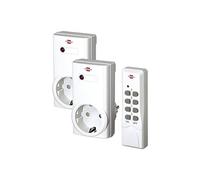 Set de commutation sans fil RCS 1000 N Comfort 1 émetteur manuel, 2 schaltem pfänger 1000 W
