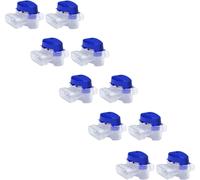 Set de Connecteurs de Câbles pour Robot Tondeuse-10 Raccords Remplis de Gel pour Étendre ou Réparer Fil Electrique Bas Voltage Tondeuse Automatique-Étanches,Sûrs,Dénudage Inutile