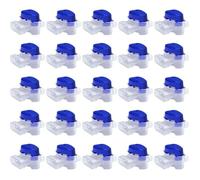Set de Connecteurs de Câbles pour Robot Tondeuse - 50 Raccords Remplis de Gel pour Étendre ou Réparer Fil Electrique Bas Voltage T