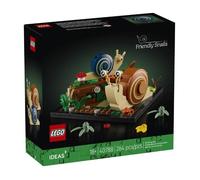 Set de construction à exposer - LEGO - LEGO 40788 Les adorables escargots - 2 escargots décorés - 18+ - Thème petites bêtes