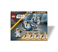 Set de construction de jouets 75359 Pack de bataille du clone 332ème d'Ahsoka de Star Wars - Inclut 4 figurines Star Wars, présentant le capitaine clone Vaughn - Idéal pour les enfants de 6 ans et plu