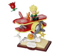 Set de construction (figurines) - Skatekart Series - 189 pièces - Petit Prince & Renard en avion - Hauteur 13,7 cm