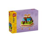 Set de construction LEGO 40815 Gâteau d'anniversaire 7+ 219 pièces multicolore avec boîte secrète et 10 bougies