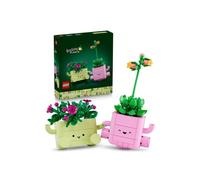Set de construction LEGO Botanicals 11506 Petites Plantes Dansantes 253 pièces, 2 plantes en pots pastel vert et rose