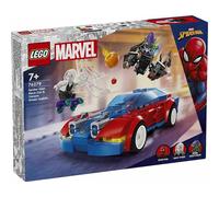 Set de construction Lego Coche de Carreras de Spider-Man y Duende Verde Venom