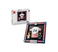 Set de construction LEGO Editions 43033 Maillot de l'équipe nationale des États-Unis 167 pièces Noir
