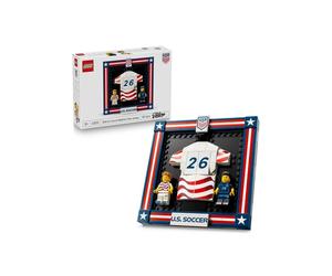 Set de construction LEGO Editions 43033 Maillot de l'équipe nationale des États-Unis 167 pièces Noir