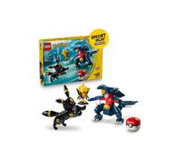 Set de construction LEGO Pokémon SMART Play 72165 Noctali vs Carchacrok 831 pièces Noir