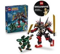 Jeu de construction LEGO Sonic Shadow's Mech vs. G.U.N. Trooper 77120 374 pièces avec robot articulé Dark Rider Doom Wings et figurines Multicolore