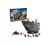 Set de construction LEGO Star Wars 75453 Offworld Sandcrawler et Mudhorn 1683 pièces avec 5 minifigurines Noir et Gris