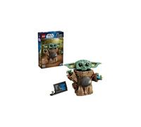 Set de construction LEGO Star Wars Grogu (Apprenti du Mandalorien) 75446 modèle à exposer avec figurine, accessoires et support noir