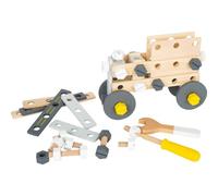 Small Foot Design – Set de construction Miniwob 11810 en bois avec outils et accessoires