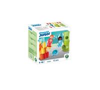 Set de construction PLAYMOBIL Junior 72085 Super Héros Secours 12 pièces Orange Bleu