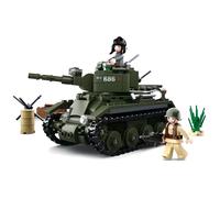 Sluban Char de Cavalerie Alliée Briques de Construction, 28.5 cm x 5.4 cm x 28.5 cm