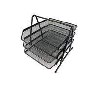 Set de corbeilles à courrier 'the bridge network' noir