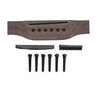 Set de Cordier Guitare, Accessoires Remplacement en Bois Massif et Plastique, Standard - Durable, Facile à Installer, Convient Guitares Acoustiques