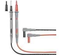 Set de cordons de mesure de sécurité 1.20 m noir, rouge VOLTCRAFT MS-4N