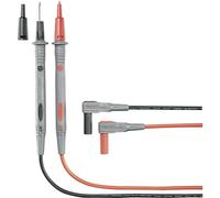 Set de cordons de mesure de sécurité 1.20 m noir, rouge VOLTCRAFT MS-4N