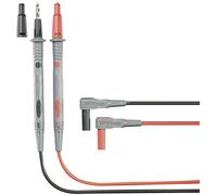 Set de cordons de mesure de sécurité 1.20 m noir, rouge VOLTCRAFT MS-4P