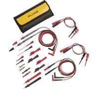 Set de cordons de mesure de sécurité Fluke TL81A Banane mâle 4 mm 1.00 m noir, rouge 1 set