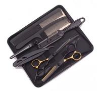 Set de coupe de cheveux professionnel pour hommes - 6.0 pouces ciseaux de coiffure en acier inoxydable & peigne ensemble - NOUVEAU & OVP - ciseaux de cheveux hommes - Styling Set hommes