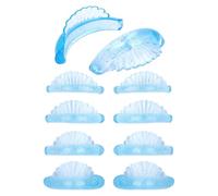 Set de coussinets pour - 5 tailles de coussinets en silicone pour bouclés et outils pratiques pour le sel