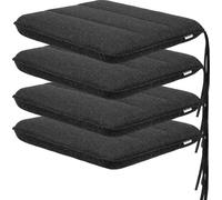 Set de coussins d'assise "Ada" - pack de 4 - 50×43 cm - résistant aux intempéries & confortable | Coussin d'assise, coussin de jardin, coussin de siège, coussin de chaise | PillowPrim