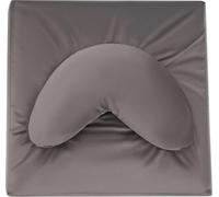 Set de coussins de méditation, coussins en forme de cœur et carrés pour le yoga, la relaxation, gris