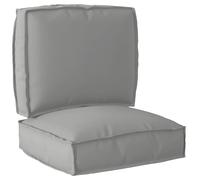 Set de coussins de palette 2 pcs Tissu Oxford Coussin Ensemble Moderne vidaXL vi