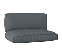 Set de coussins de palette 2 pcs Tissu Oxford Coussin Sièges extérieurs vidaXL v