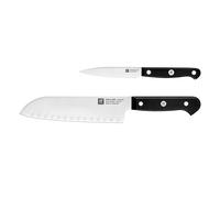 Zwilling Set de couteaux Zwilling Gourmet 2 pièces Noir-acier inoxydable