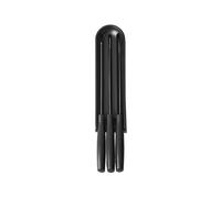 Brabantia (BRAA3-123023- Bloc de couteaux (tiroir) plus 3 couteaux : d'office, à pain, du chef - Dark Grey Taille Unique