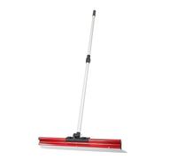 Set de Couteaux à Enduire avec Manche Télescopique, Lame de Lissage en Acier Inoxydable, Kit d'Enduit pour Plâtre et Mortier, 5 Lames 40/60/80 cm, Caisse de Rangement